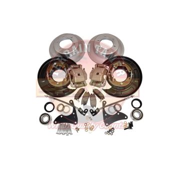   Terrain Tamer Dobféket tárcsafékre átalakító készlet hátsó (Rear Drum To Disc Brake Conversion Tt Kun26 2/05−7/08) Toyota Hilux GGN 25 KUN 26 2005-2008