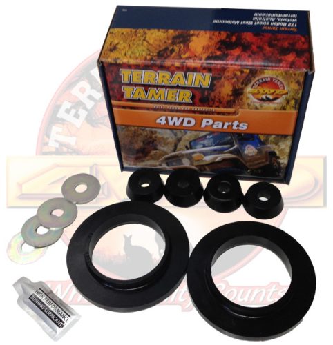 Terrain Tamer POLY szilentkészlet első rugóstag tartó tányér 2WD és 4WD Mitsubishi Challenger 2007->  L200 2006->