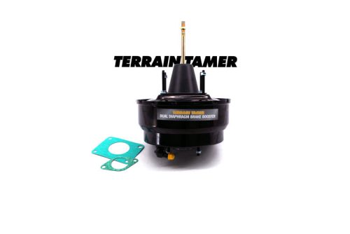 Terrain Tamer 30% -al erősített fék rásegítő rendszer Twin Diaphragm Booster 30% Increased Braking Toyota Landcruiser VDJ 76 78 79 2012->