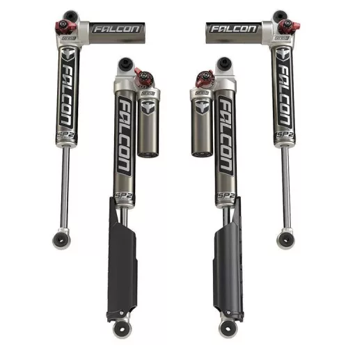 TeraFlex Falcon SP2 3.3 Fast Adjust Piggyback Lift 3,5-4,5" emelő szett - Gladiator JT 20 ->
