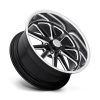   Alumínium felni 20x8 ET1 5x127 U117 Rambler Gloss Black Milled US Mags