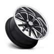 Alumínium felni 20x8 ET1 5x127 U117 Rambler Gloss Black Milled US Mags