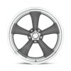   Alumínium felni 17x8 ET8 5x114.3 VN215 Classic Torq Thrust II MAG Gray W/ Machined LIP American Racing