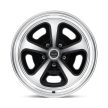 Alumínium felni 17x7 ET0 5x114.3 VN501 500 Mono Cast Gloss Black Machined American Racing