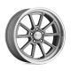 Alumínium felni 18x8 ET0 5x114.3 VN510 Draft Vintage Silver W/ Diamond CUT LIP American Racing