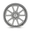 Alumínium felni 18x8 ET0 5x114.3 VN510 Draft Vintage Silver W/ Diamond CUT LIP American Racing