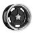 Alumínium felni 20x8 ET0 5x127 VN511 Salt Flat Gloss Black W/ Diamond CUT LIP American Racing