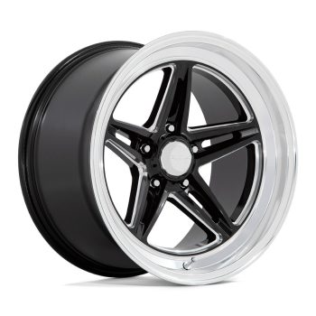  Alumínium felni 18x8 ET0 5x114.3 VN514 Groove Gloss Black W/ Diamond CUT LIP American Racing
