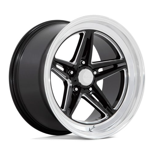 Alumínium felni 18x8 ET0 5x114.3 VN514 Groove Gloss Black W/ Diamond CUT LIP American Racing