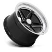 Alumínium felni 18x8 ET0 5x114.3 VN514 Groove Gloss Black W/ Diamond CUT LIP American Racing