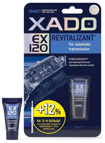 XADO EX120 gél automata váltóhoz - 9ml