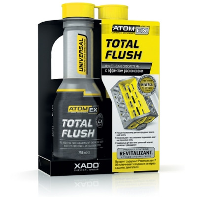 XADO Atomex Total Fush olajrendszer tisztító - 250 ml