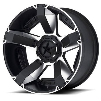   Alumínium felni 17x8 ET10 5x127/5x139.7 XD811 Rockstar II Matte Black Machined XD Series
