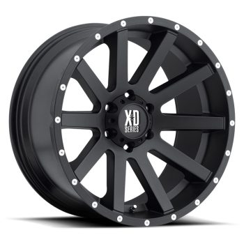   Alumínium felni 20x10 ET-24 6x139,7 XD818 Heist Satin Black XD Series