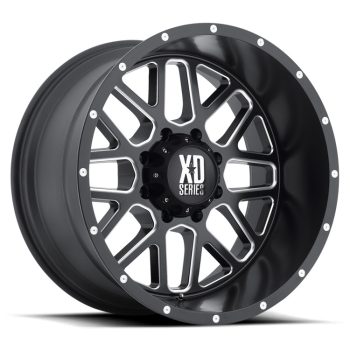   Alumínium felni 20x10 ET-24 5x139.7 XD820 Grenade Satin Black Milled XD Series