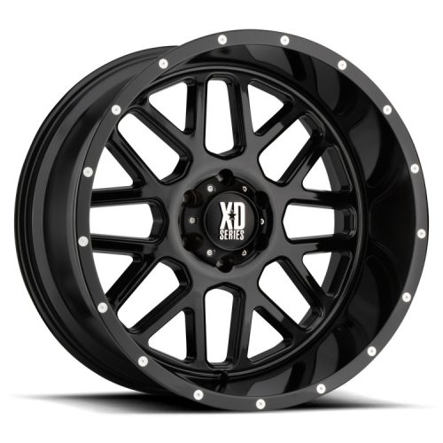 Alumínium felni 17x8.5 ET0 6x139.7 XD820 Grenade Gloss Black XD Series