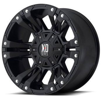   Alumínium felni 20x9 ET0 5x127/5x139.7 XD822 Monster II Matte Black XD Series