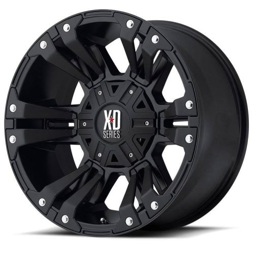 Alumínium felni 20x9 ET0 6x139,7/6x135 XD822 Monster II Matte Black XD Series