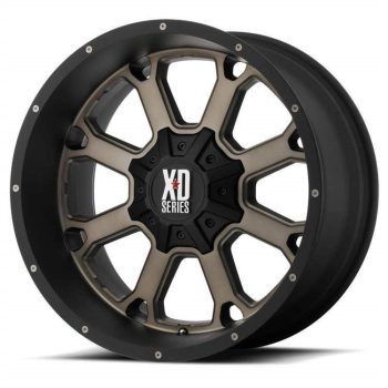  Alumínium felni 20x10 ET-24 5x127/5x139.7 XD825 Buck Matte Bronze/Dark Lip XD Series