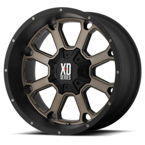 Alumínium felni 20x10 ET-24 5x127/5x139.7 XD825 Buck Matte Bronze/Dark Lip XD Series