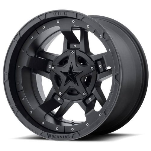 Alumínium felni 20x9 ET18 6x114.3 XD827 Rockstar III Black Matte XD Seires