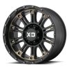   Alumínium felni 20x9 ET18 6x139,7 XD829 Hoss II Satin Black/Machined Dark Tint XD Series