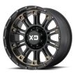Alumínium felni 20x9 ET18 6x139,7 XD829 Hoss II Satin Black/Machined Dark Tint XD Series