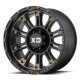 Alumínium felni 20x9 ET18 5x139.7 XD829 Hoss II Satin Black/Machined Dark Tint XD Series