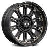   Alumínium felni 20x9 ET18 5x139.7 XD829 Hoss II Satin Black/Machined Dark Tint XD Series