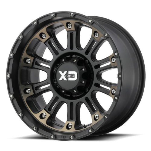 Alumínium felni 17x9 ET18 5x127 XD829 Hoss II Satin Black Machined Dark Tint XD Series