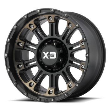   Alumínium felni 17x9 ET18 6x139,7 XD829 Hoss II Satin Black/Machined Dark Tint XD Series
