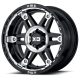 Alumínium felni 17x8 ET18 6x139,7 XD840 Spy II Gloss Black Machined XD Series