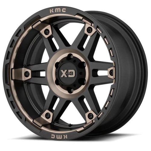 Alumínium felni 17x8 ET18 6x139,7 XD840 Spy II Satin Black/Dark Tint XD Series