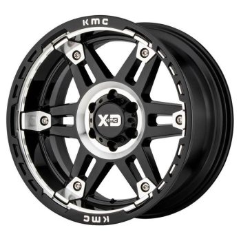  Alumínium felni 17x9 ET-12 5x127 XD840 Spy II Gloss Black Machined XD Series