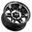 Alumínium felni 17x9 ET-12 5x127 XD840 Spy II Gloss Black Machined XD Series