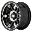Alumínium felni 17x9 ET-12 5x127 XD840 Spy II Gloss Black Machined XD Series