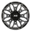   Alumínium felni 18x10 ET-18 5x127 XD841 Boneyard Gloss Black Milled XD Series