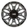   Alumínium felni 18x9 ET0 5x127 XD841 Boneyard Gloss Black Milled XD Series