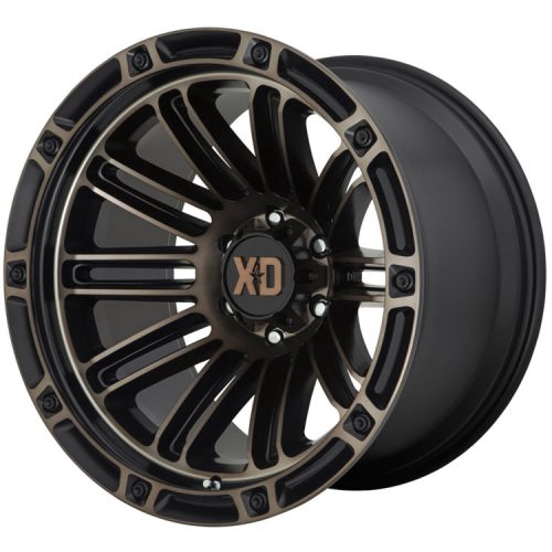 Alumínium felni 20x9 ET0 6x139,7 XD846 Double Deuce Satin Black/Dark Tint XD Series