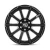   Alumínium felni 22x10 ET12 6x139,7 XD847 Outbreak Gloss Black Milled XD Series