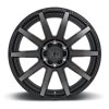   Alumínium felni 22x10 ET-18 8x165.1 XD847 Outbreak Satin Black W/ Gray Tint XD Series