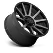 Alumínium felni 22x10 ET12 8x180 XD847 Outbreak Satin Black W/ Gray Tint XD Series
