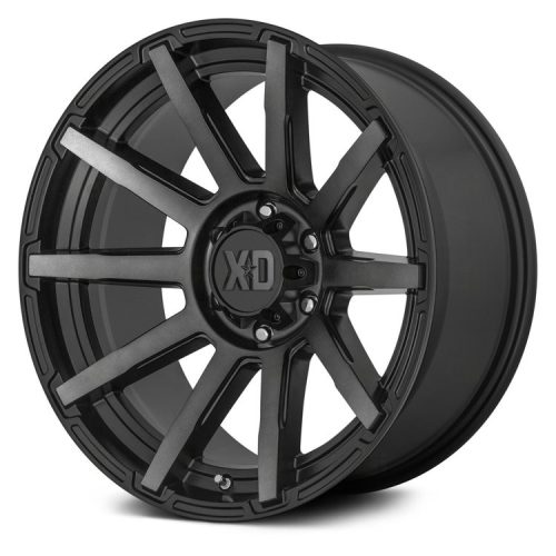 Alumínium felni 20x9 ET18 6x139,7 XD847 Outbrake Satin Black/Gray Tint XD Series