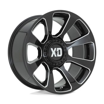   Alumínium felni 20x9 ET18 6x135/6x139,7 XD854 Reactor Gloss Black Milled XD Series
