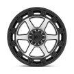 Alumínium felni 20x10 ET-18 6x139.7 XD862 Raid Satin Black Machined XD Series