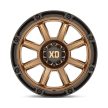 Alumínium felni 20x10 ET-18 5x127 XD863 Matte Bronze W/ Black LIP XD Series