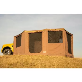   EDGE Overland oldalfalak Infinity 270 árnyékolóhoz - bal oldali - Teljes lefedettség
