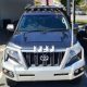 Toyota Land Cruiser Prado J90 Lensun 100W motorháztetőre szerelhető napelem